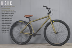2021 Sunday High C 29" (Matte Army Green with 23.5" tt)