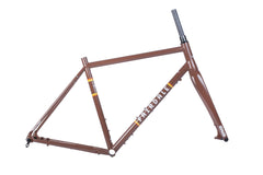 Fairdale Rockitship Gravel Frame and ENVE CX Fork Kit (Chocolate Brown)