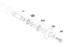 GSport Roloway Front Hub Parts