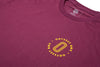 Odyssey Athens Tee (Burgundy with Mustard Ink)