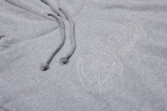 Odyssey Big Stitch Pullover Hoodie (Gunmetal Heather with Gray Stitch)