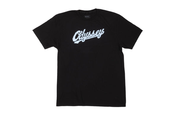 Odyssey Cloudy Tee (Black with Blue/Light Blue Ink)