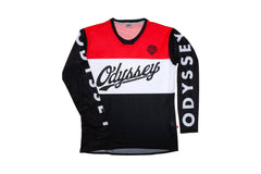 Odyssey Slugger Race Jersey (Black/White/Red)