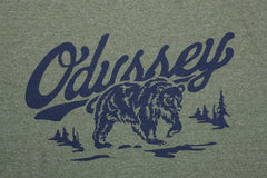 Odyssey Roam Tee (Olive with Navy Ink)