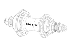 Odyssey C5 Cassette Hub Parts