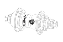 Odyssey Clutch Freecoaster Hub Parts (v1/v2)