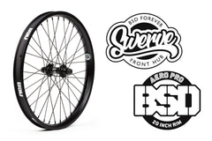 BSD Swerve + Aero Pro Front Wheel (Black)